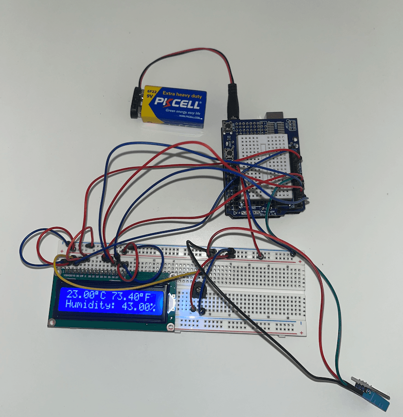 Temperature and Humidity Monitor